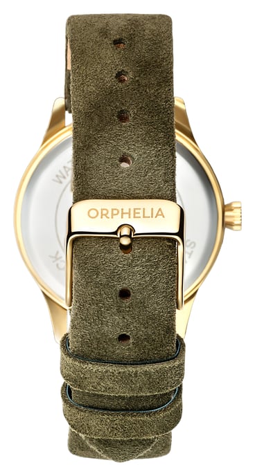 Orphelia Fashion Suède Dames Groene Horloge OF714822 - Image 3