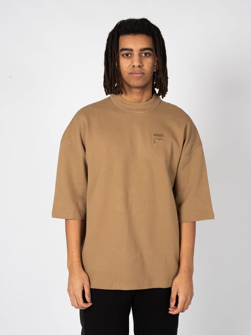 Fila T-shirt Kimono Oversize Mannen bruin - Image 3