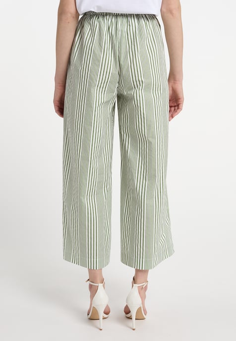 Dreimaster Culotte Dames Gebroken wit licht olijfgroen - Image 4
