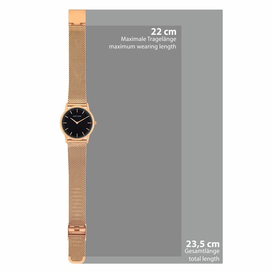 Eastside Female Quartz Rose Gold Stainless Steel Watch - Image 5