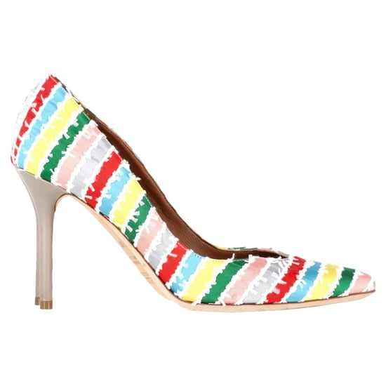 Malone Souliers Brenda Pumps in Multicolor Canvas - Image 1