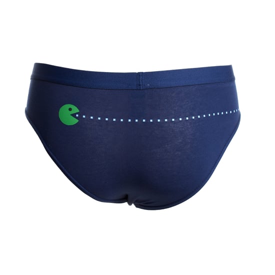 Pack of 2 LPG2018 boys' breathable fabric briefs with anatomical front