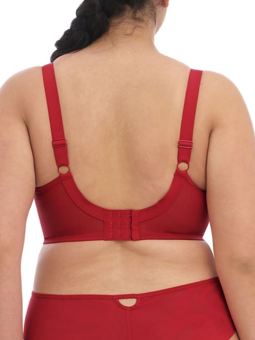 Priya Plunge Bra Haute Red