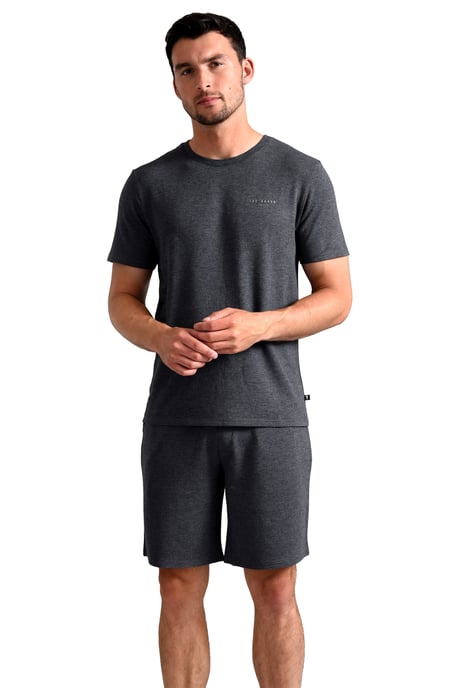 Ted Baker Pyjama Shorts | Heren Casual Lounge Kleding Pyjama Broek met Zakken - Charcoal - Image 1