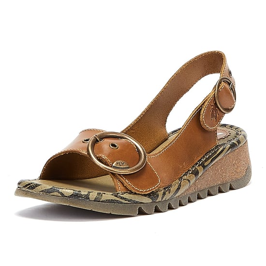 Fly London Tram723fly Vrouw Camel Sandalen - Image 3