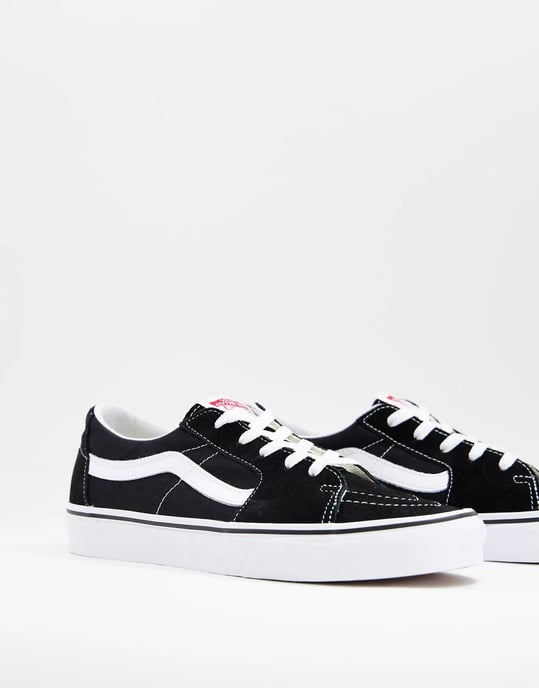 Vans Dames Sk8-Low Sneakers In Zwart - Image 1