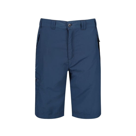 Regatta Great Outdoors Mens Leesville Zip Off Trousers (Dark Denim)