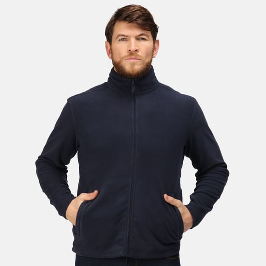 Regatta Professional Mens Classic Micro Fleece Jacket (Dark Navy)