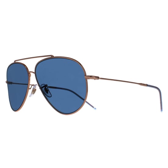 Ray-Ban Aviator Unisex Rose Gold Blue RB0101S Aviator Reverse