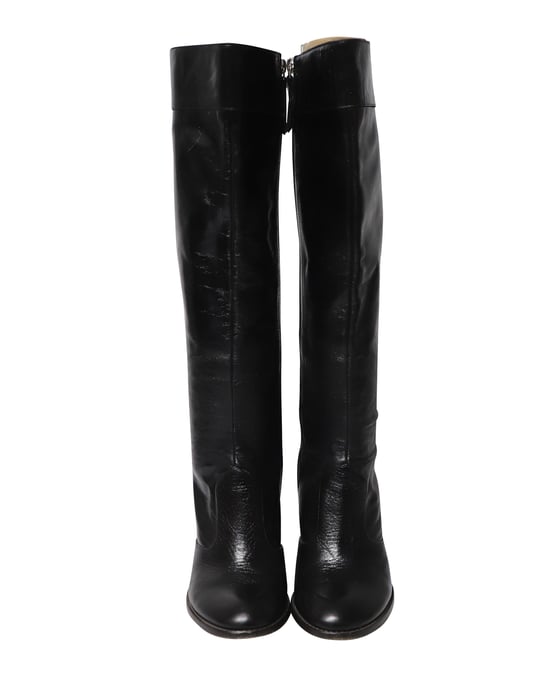 Marc Jacobs ‘Marc Loves the Boot’ Knee-high boots in Black Leather - Image 2