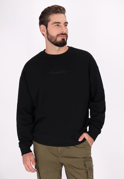 Dreimaster Sweatshirt Heren zwart - Image 3