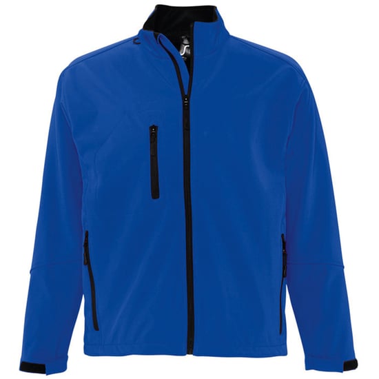 SOLS Heren Relax Soft Shell Jacket (ademend, winddicht en waterbestendig) (Koningsblauw) - Image 1