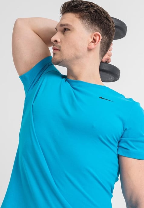 Nike Dri-FIT T-shirt in blauw - Image 6