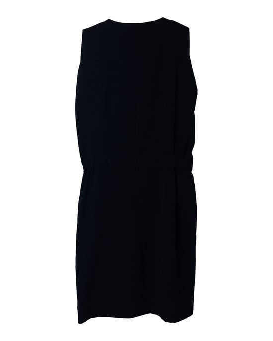 Balenciaga V-hals Sheath jurk in zwart triacetaat - Image 4
