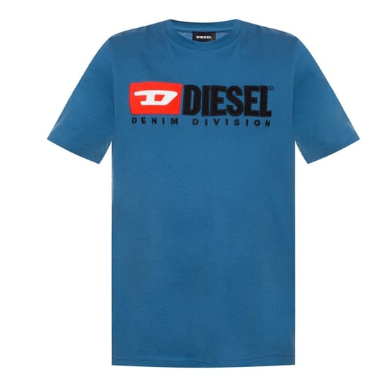 Diesel T-Diego-Division Logo Blue T-Shirt