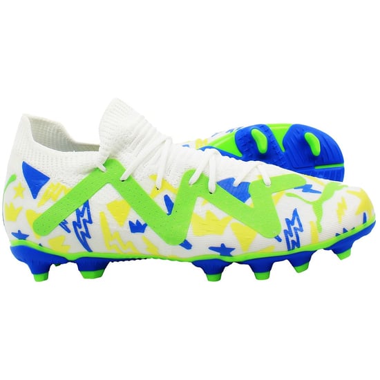 Puma Future Match x Neymar FG/AG Kinder Witte Voetbalschoenen - Image 4