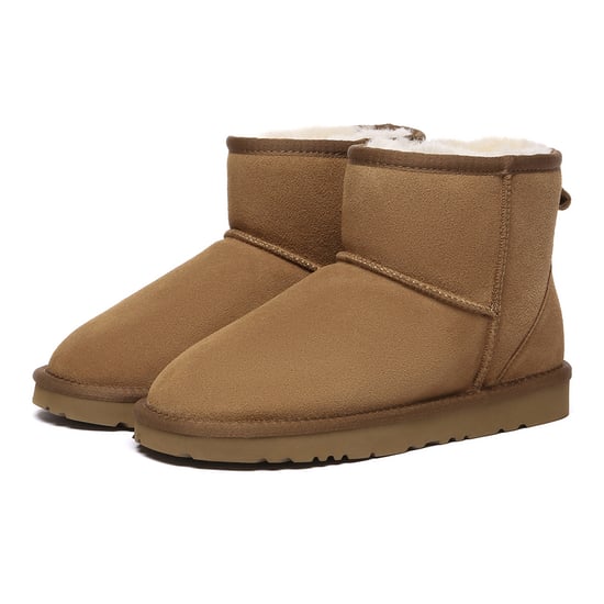 EVER AU Australia Women Ostrich Leather Short Boots