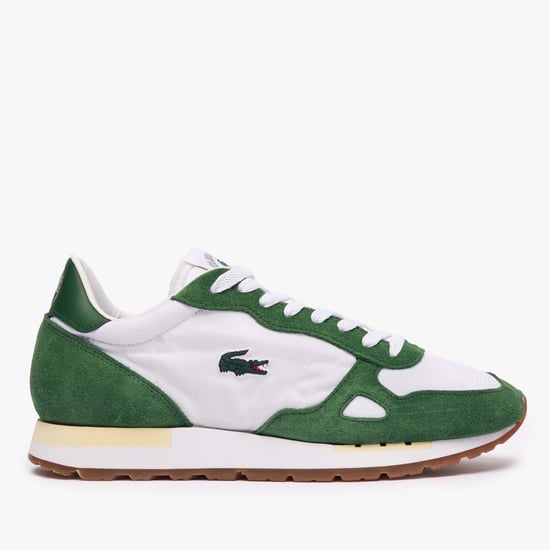 Heren Lacoste Partner 70s Sportschoenen in Wit - Image 1