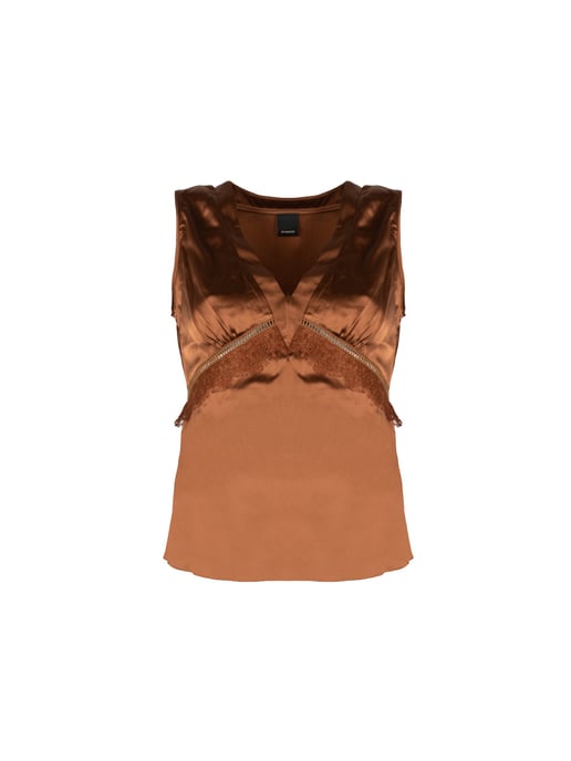 Pinko Top Sabino Vrouw bruin - Image 1