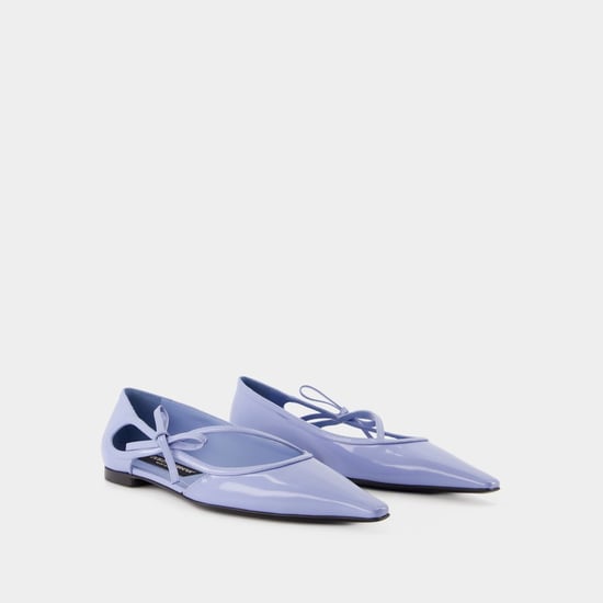 Ballerina's - Dolce&Gabbana - Leer - Blauw - Image 1
