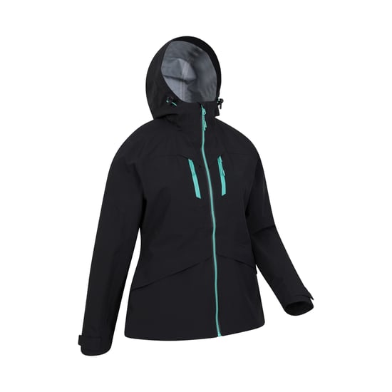 Mountain Warehouse Dames/Dames Rhine Extreme 3-laags waterdicht jack (Zwart) - Image 4