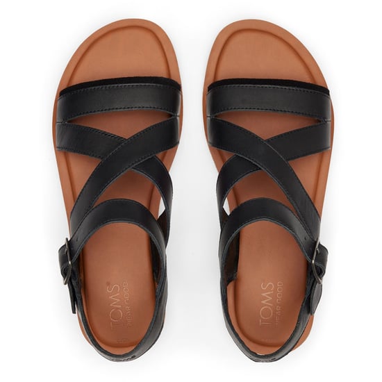 TOMS Sloane 100% Koe Damessandalen Zwart - Image 4
