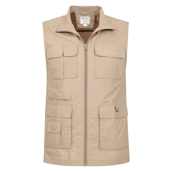 Mountain Warehouse Heren Trek II Gilet (Beige) - Image 5