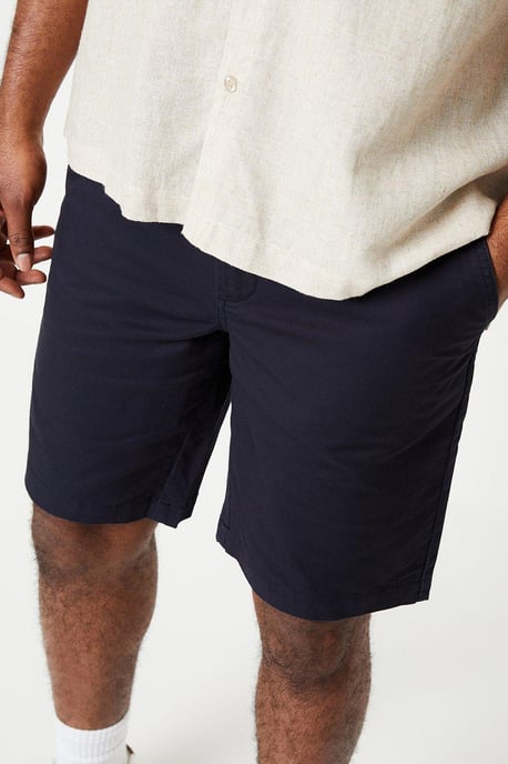 Classic Navy Chino Shorts - Image 4