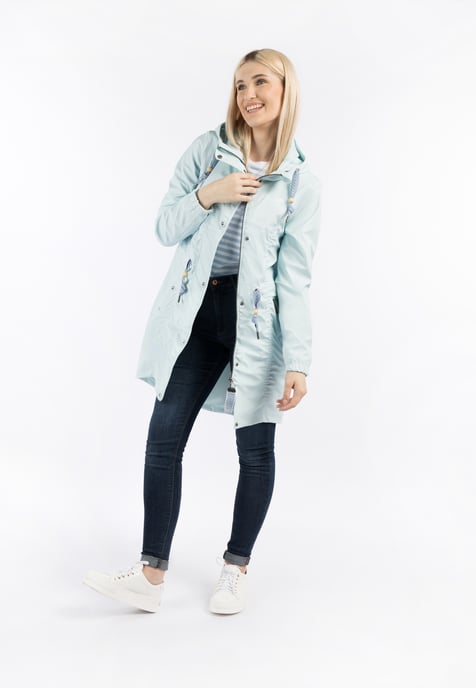 Schmuddelwedda Mackintosh bridgeport Dames Blauw-umint-280 - Image 2