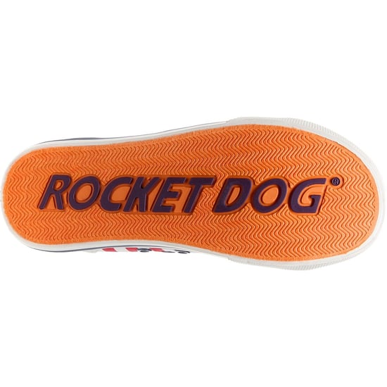 Rocket Dog Jazzin Plus Monroe Cotton Damestrainers Hot Pink - Image 4