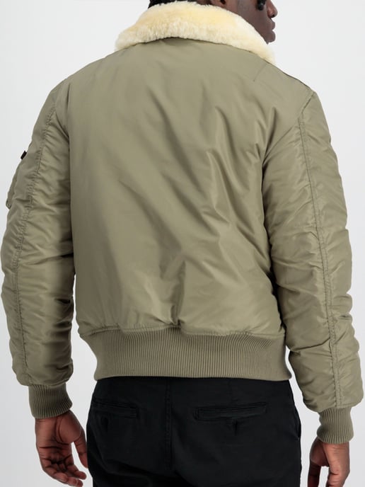 Alpha Industries Heren Injector III Vliegtuigjack in Groen - Image 2