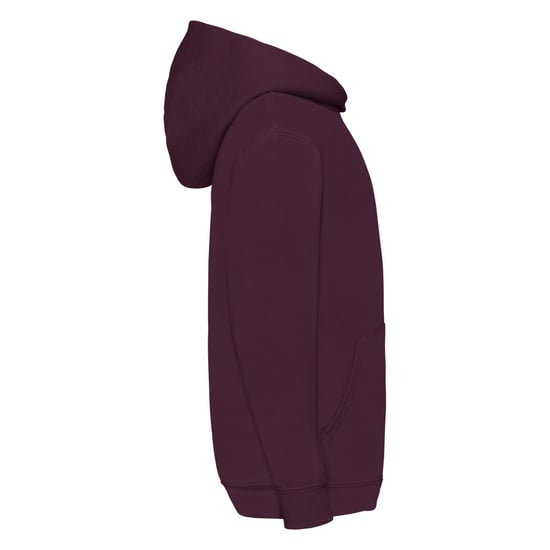 Fruit of the Loom Kinderen/Kinderen Classic Hooded Sweatshirt (Bourgondië) - Image 3
