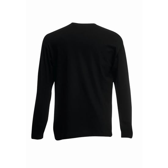 Fruit of the Loom Heren R T-Shirt met lange mouwen (Zwart) - Image 2