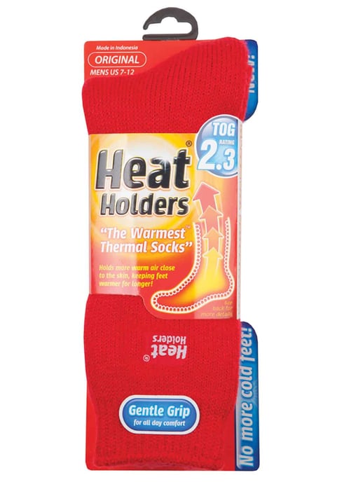 Heat Holders - Originele thermo herensokken - Rood - Image 2