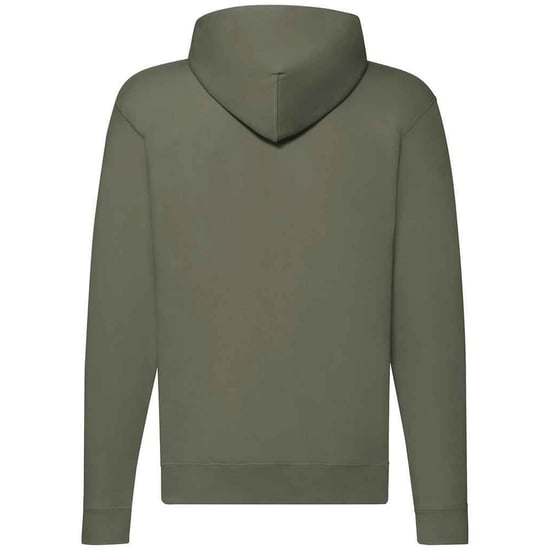 Fruit of the Loom Klassieke herenhoodie met rits (Klassieke Olijf) - Image 2