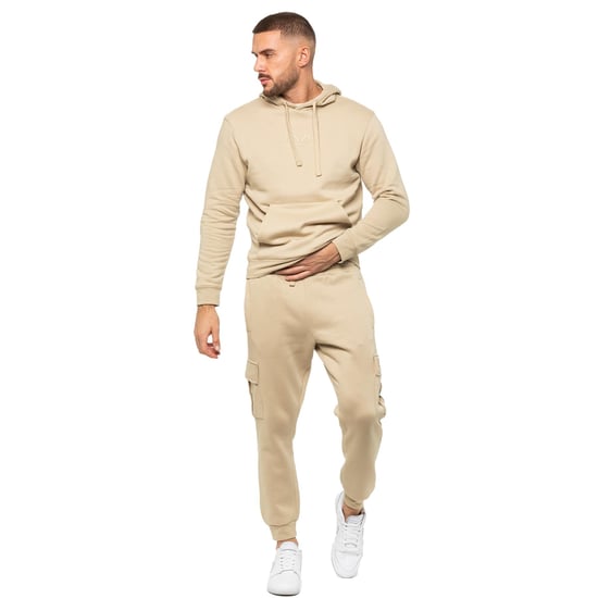 Enzo | Heren Cargo Joggers - Stone - Image 6