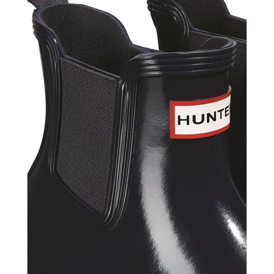 Hunter Original Chelsea Gloss Rubber Vrouwen Wellington Laarzen Navy - Image 4