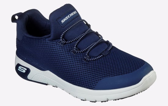 Skechers Workwear Marsing Waiola SR Mesh Dames Navy Sneakers - Image 2