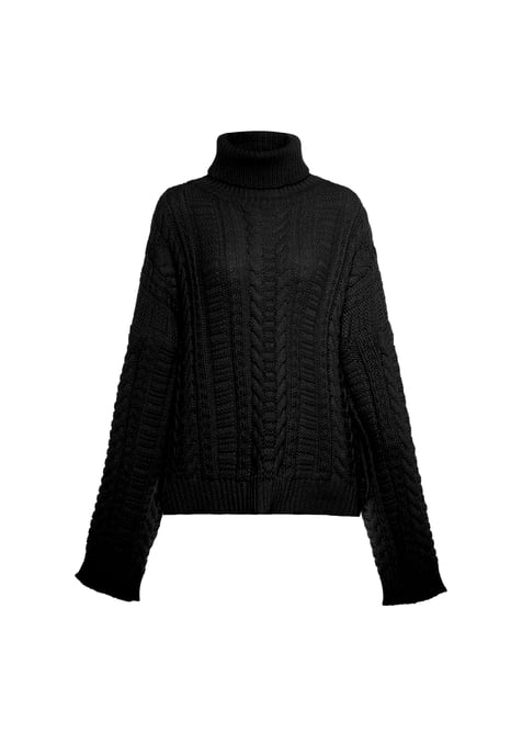 Mymo Jumper Dames zwart - Image 1