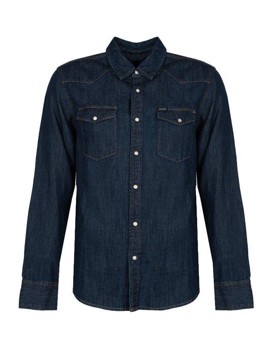 Guess overhemd Mannen blauw - Image 1