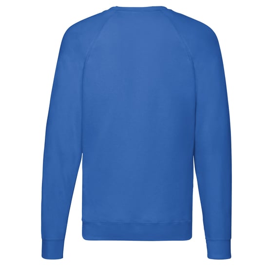 Fruit of the Loom Unisex Lichtgewicht Raglan Sweatshirt voor volwassenen (Koningsblauw) - Image 2