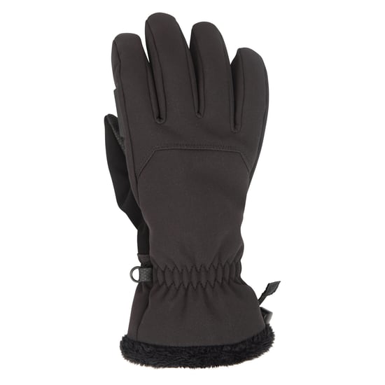 Mountain Warehouse Dames Escalade Waterdichte Softshell Skihandschoenen (Zwart) - Image 1