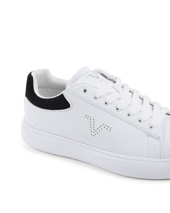 V Italia Heren Sneaker SNK 004 M Wit Zwart - Image 4