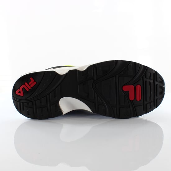 Fila V94M Low Mens Black/Lime Trainers