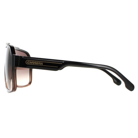 Carrera Aviator Mens Black Brown Brown Gradient 1014/S