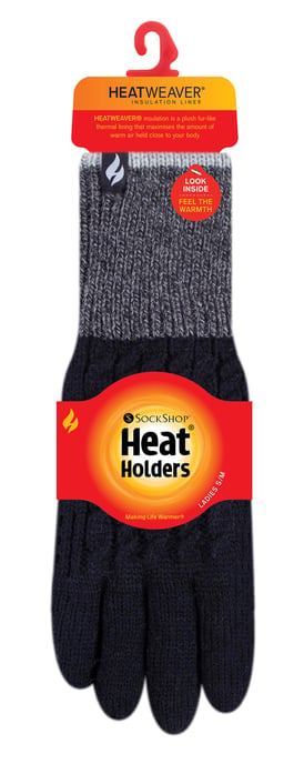Heat Holders Dames Thermische Winterhandschoenen Kidson - Zwart - Image 2