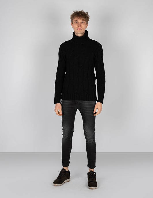 Xagon Man stoppen Turtleneck Mannen zwart - Image 2