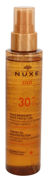 Nuxe Sun Tanning Oil High Protection SPF 30 150ml. - Image 1