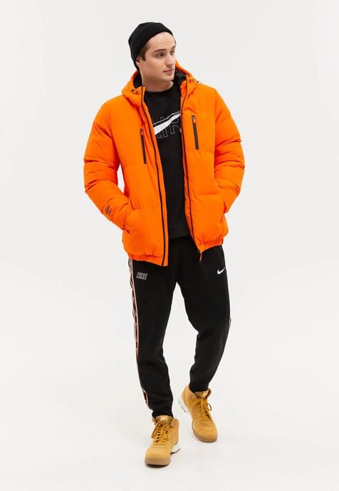 Nike Air Print Heren Sportswear Multi Swoosh T-shirt in zwart - Image 4