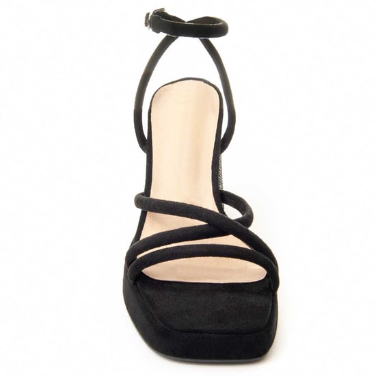 Montevita Heel Sandalen Festsand In Zwart - Image 4